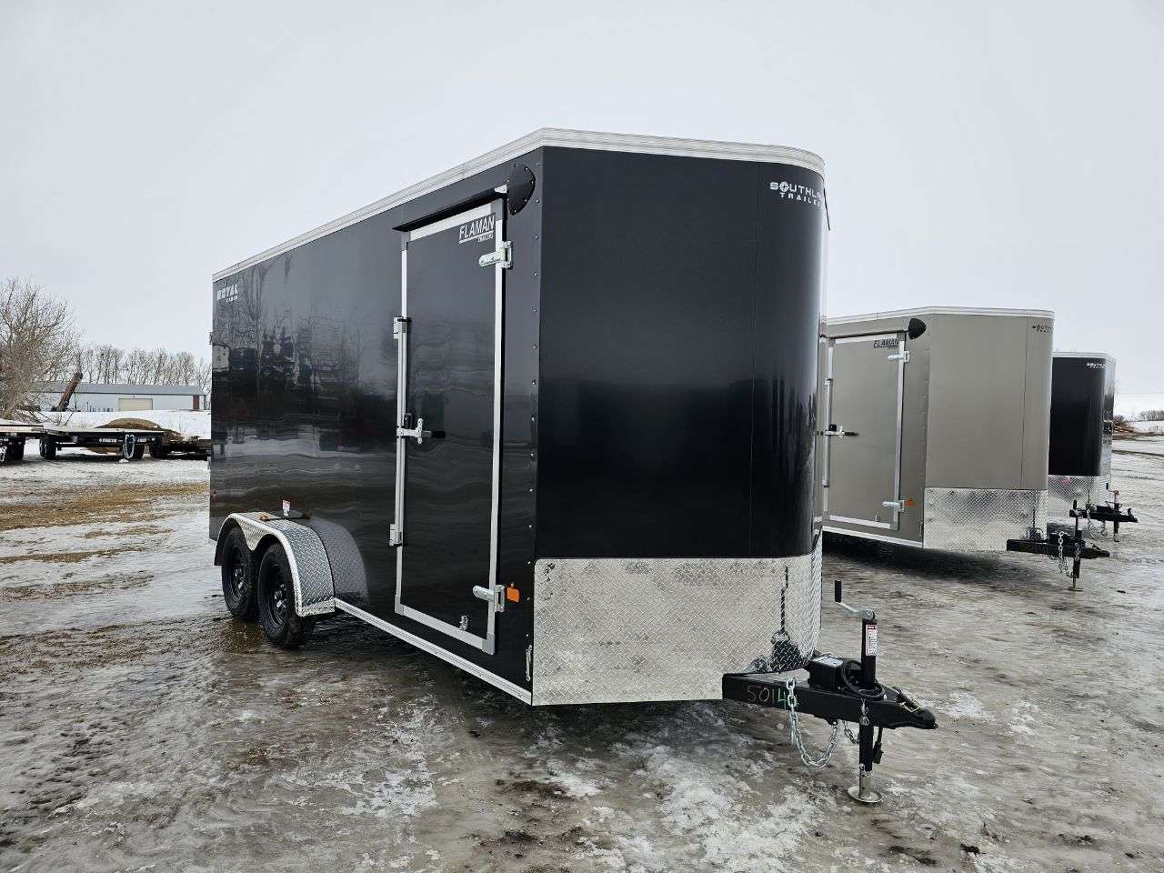 2026 Royal LCH 7' x 16' + V-Nose Cargo Trailer