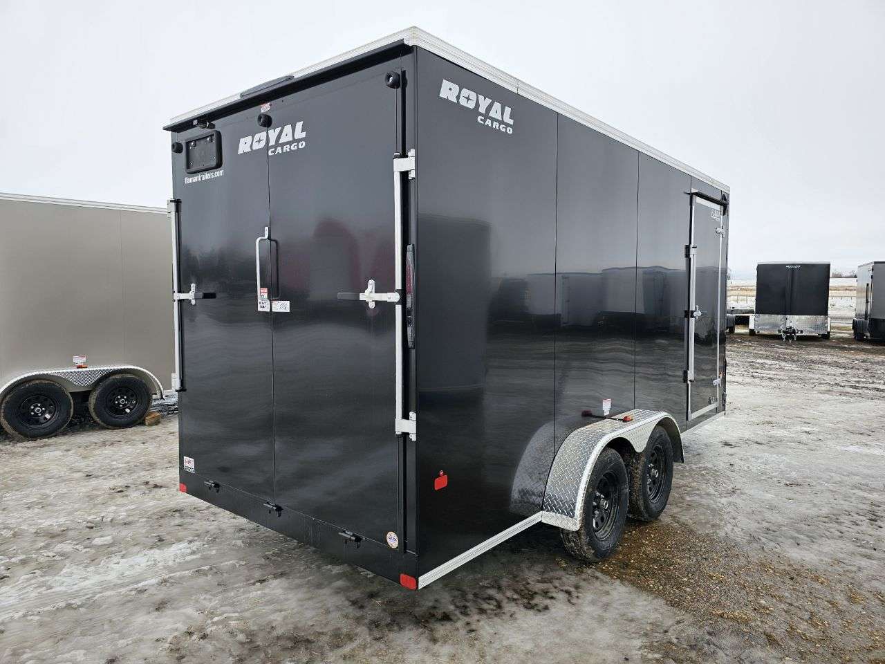 2026 Royal LCH 7' x 16' + V-Nose Cargo Trailer