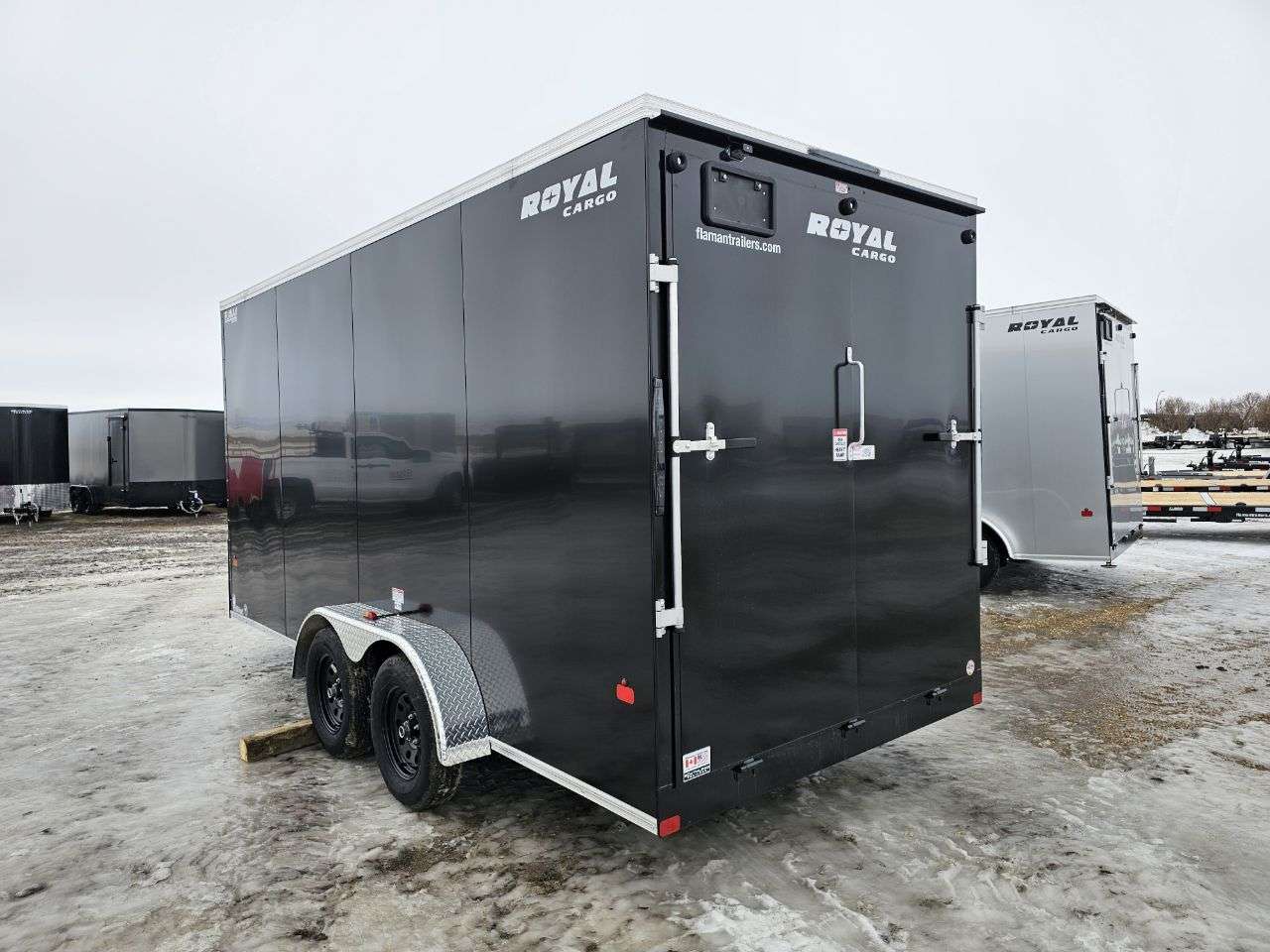 2026 Royal LCH 7' x 16' + V-Nose Cargo Trailer