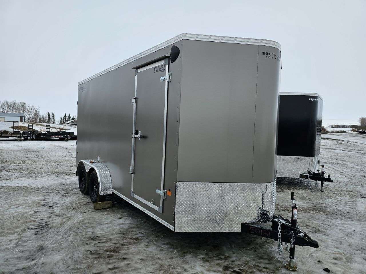 2026 Royal LCH 7' x 16' + V-Nose Cargo Trailer