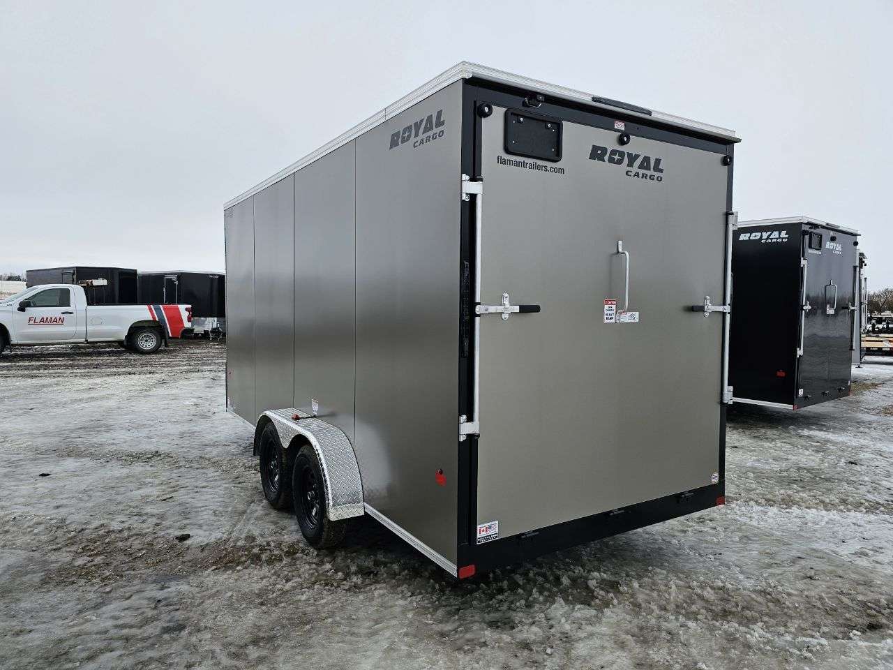 2026 Royal LCH 7' x 16' + V-Nose Cargo Trailer