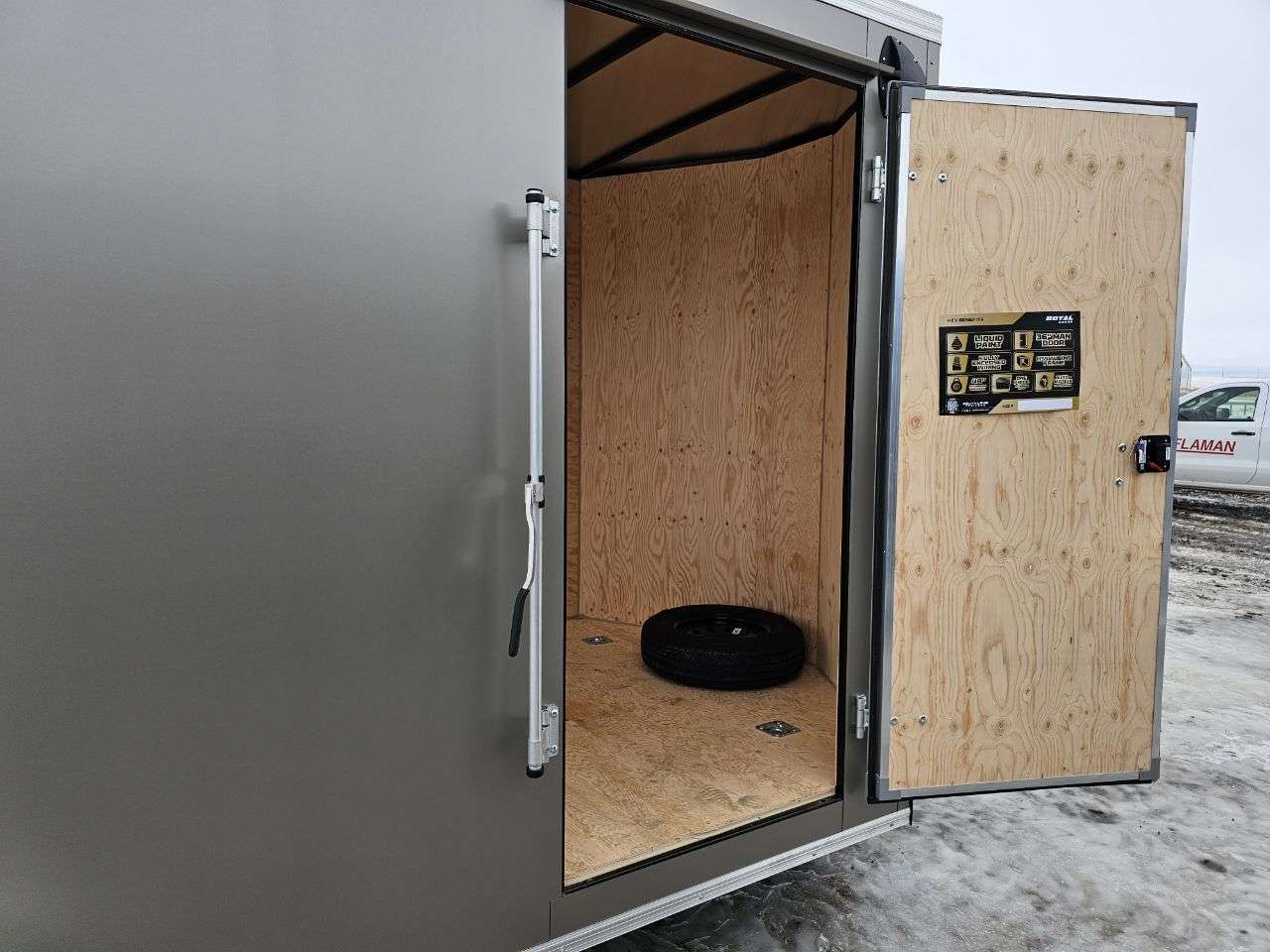 2026 Royal LCH 7' x 16' + V-Nose Cargo Trailer