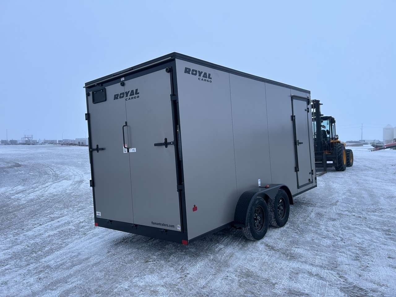 2026 Royal LCH 7' x 16' + V-Nose Cargo Trailer
