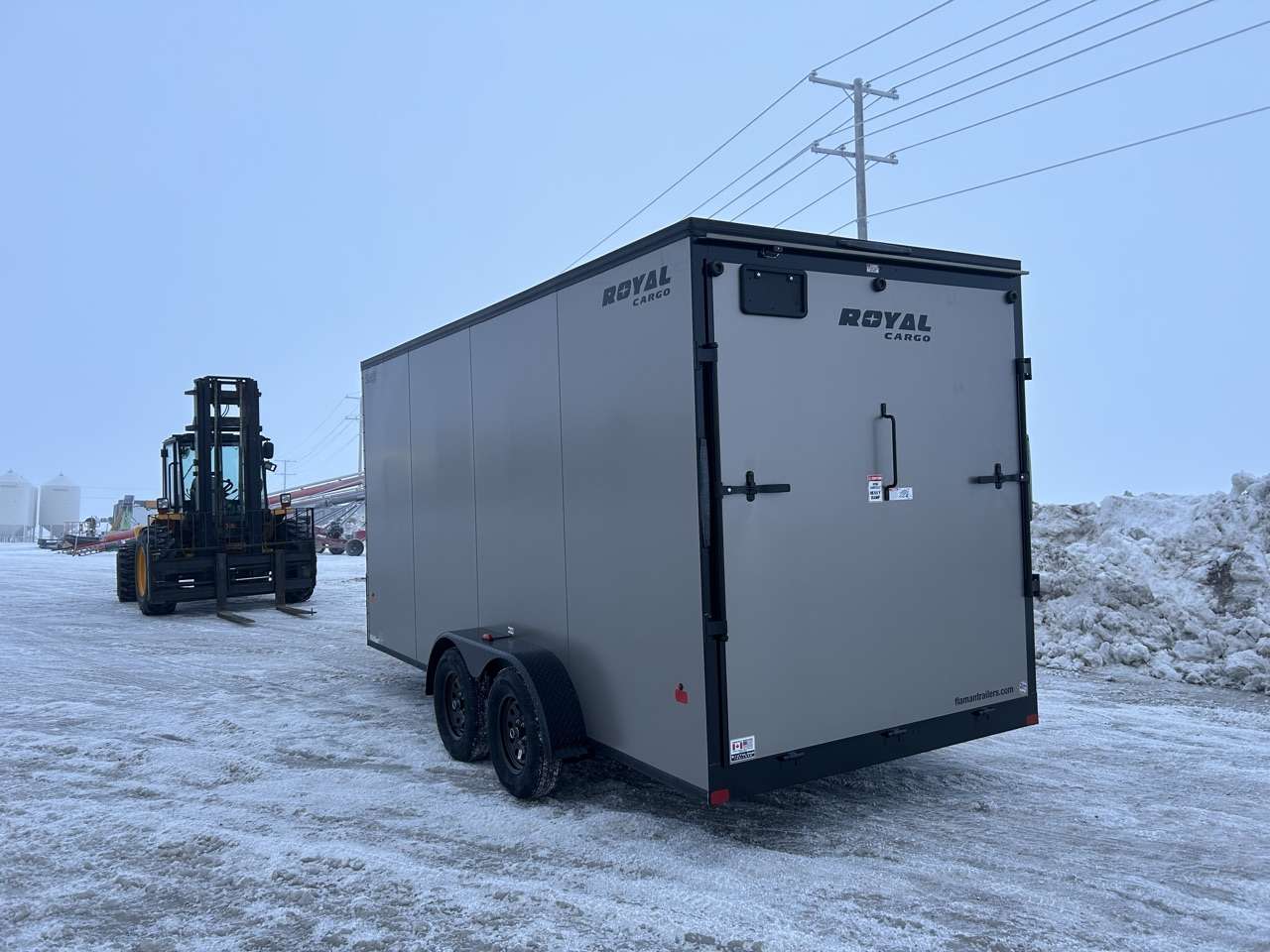 2026 Royal LCH 7' x 16' + V-Nose Cargo Trailer