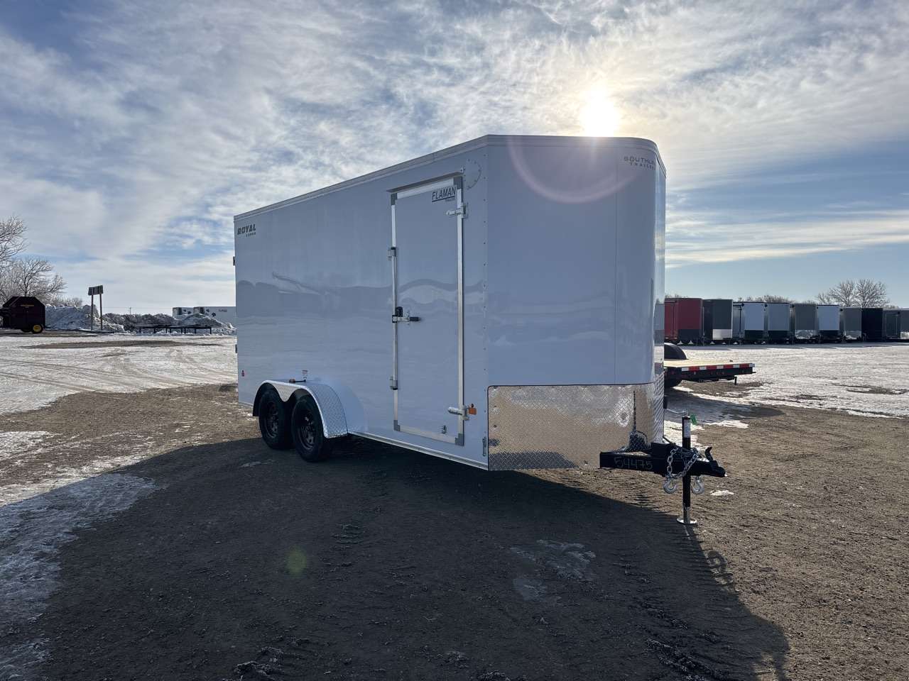 2026 Royal LCH 7' x 16' + V-Nose Cargo Trailer