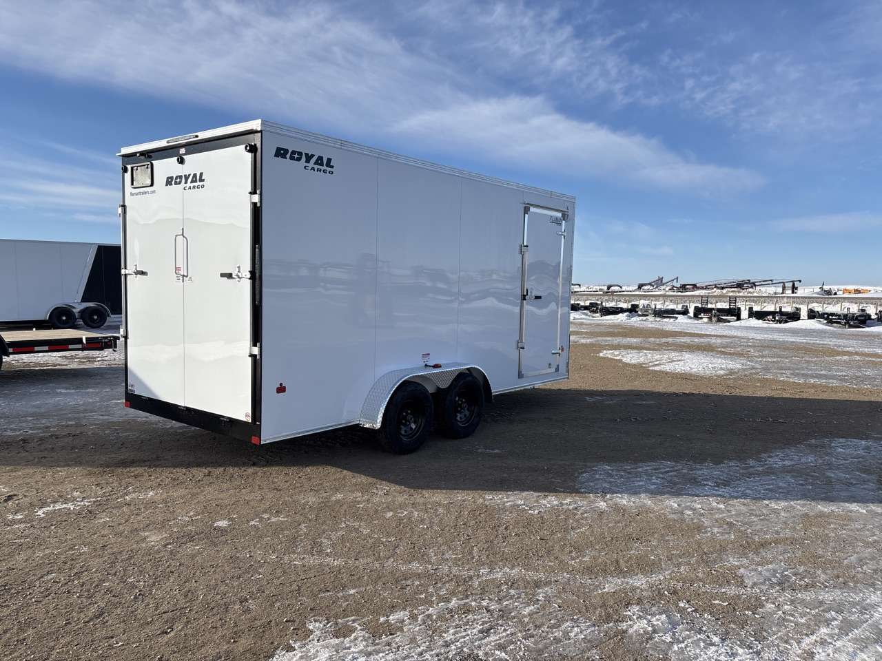 2026 Royal LCH 7' x 16' + V-Nose Cargo Trailer
