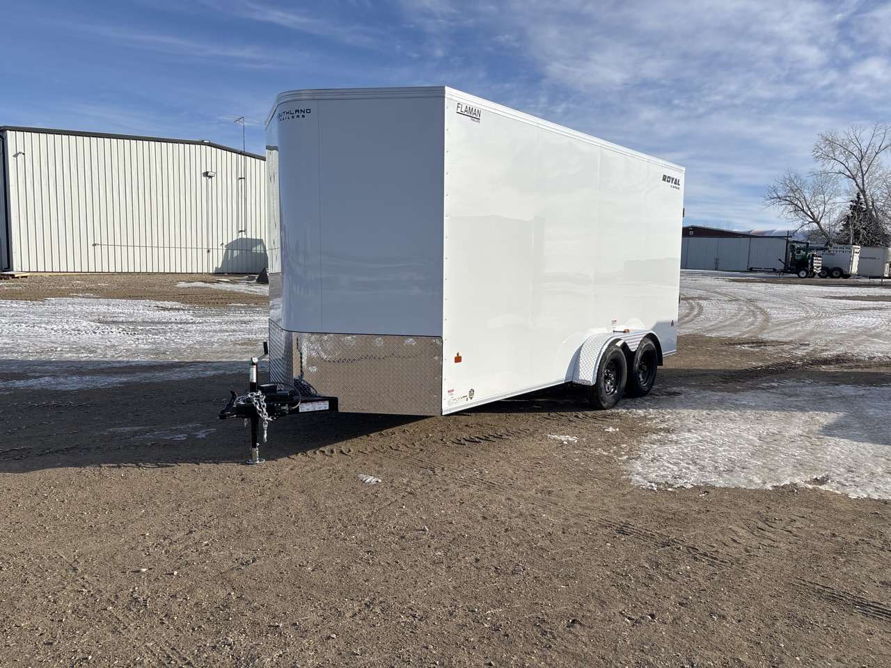 2026 Royal LCH 7' x 16' + V-Nose Cargo Trailer