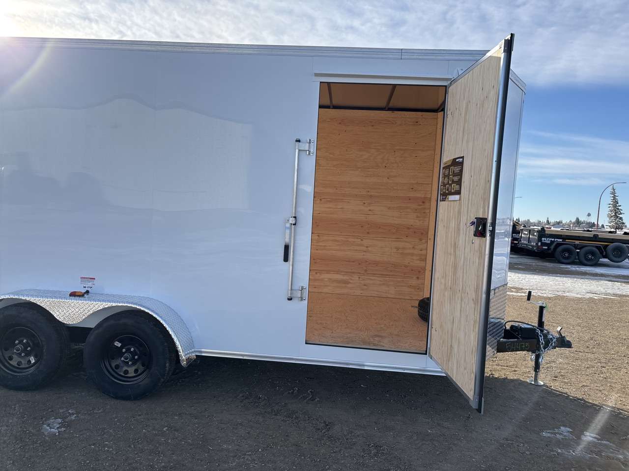 2026 Royal LCH 7' x 16' + V-Nose Cargo Trailer