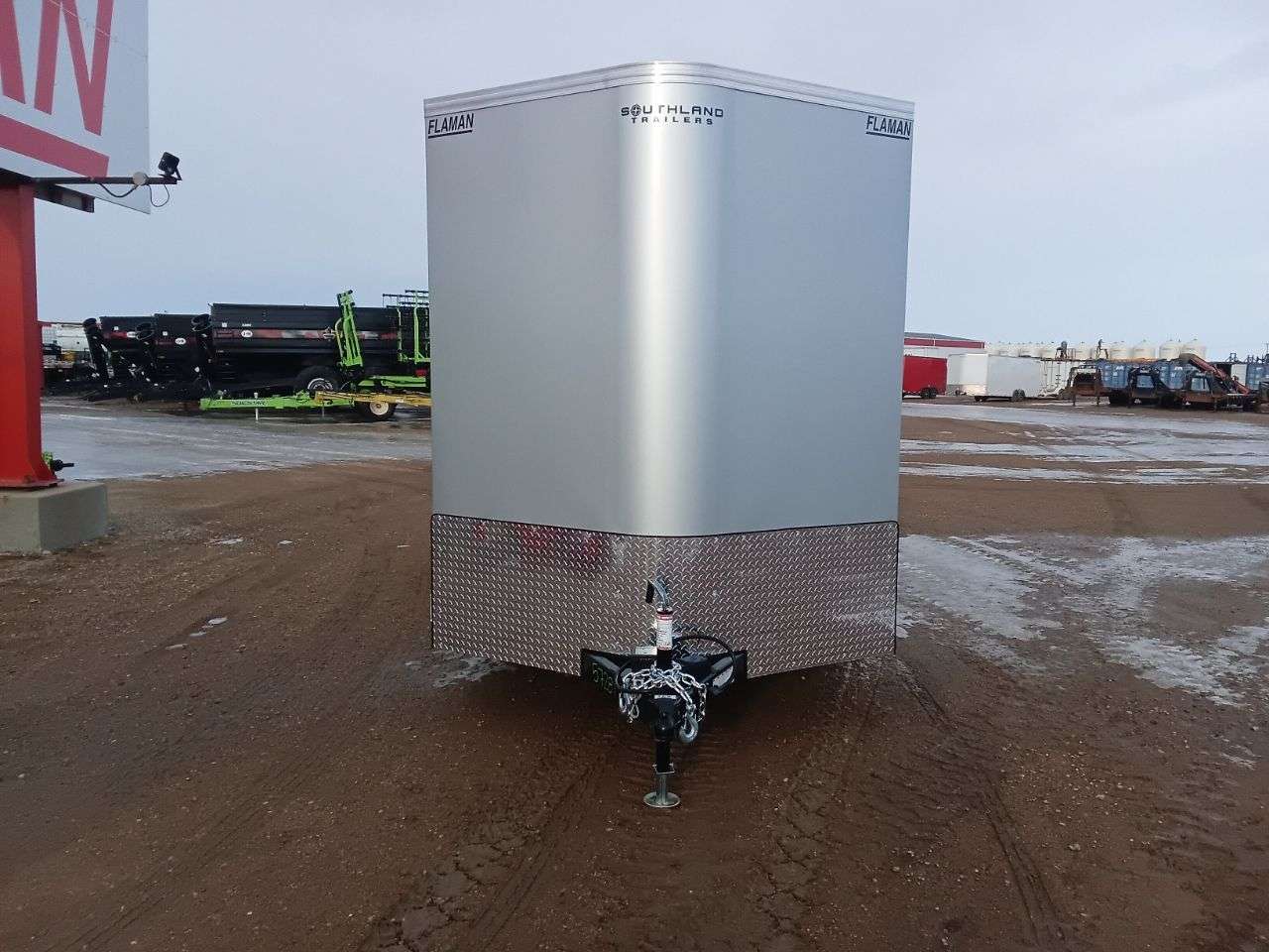 2026 Royal LCH 7' x 16' + V-Nose Cargo Trailer