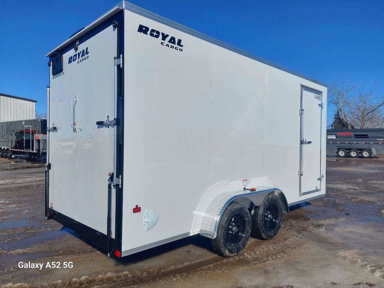 2026 Royal LCH 7' x 16' + V-Nose Cargo Trailer