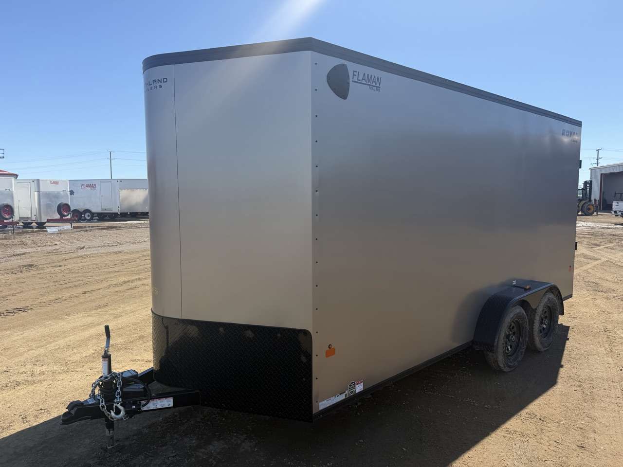 2026 Royal LCH 7' x 16' + V-Nose Cargo Trailer