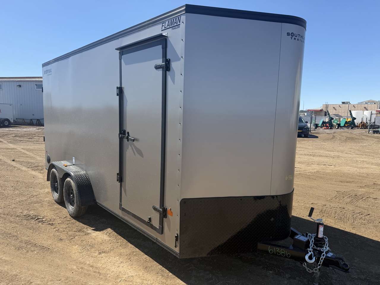 2026 Royal LCH 7' x 16' + V-Nose Cargo Trailer