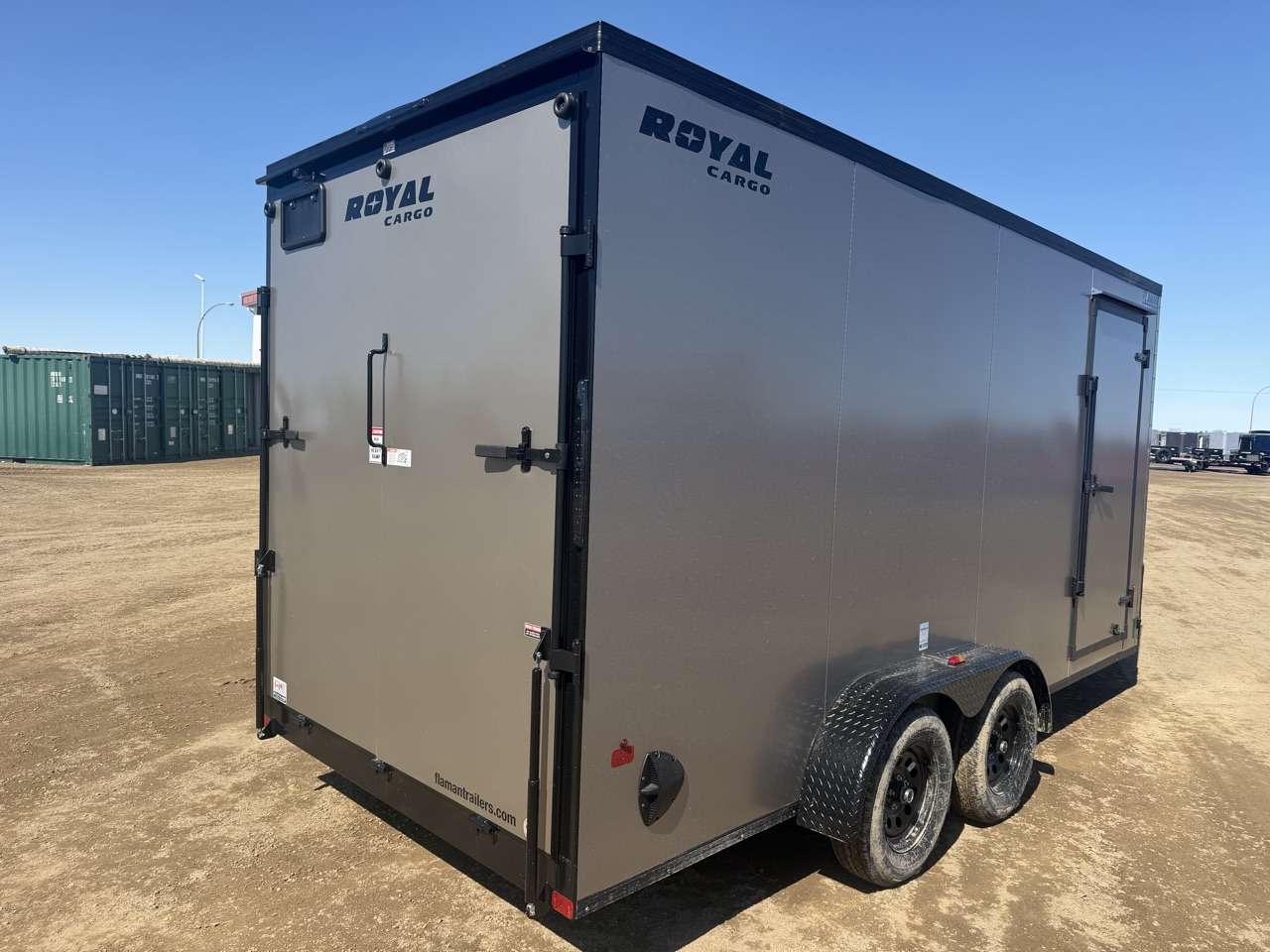 2026 Royal LCH 7' x 16' + V-Nose Cargo Trailer