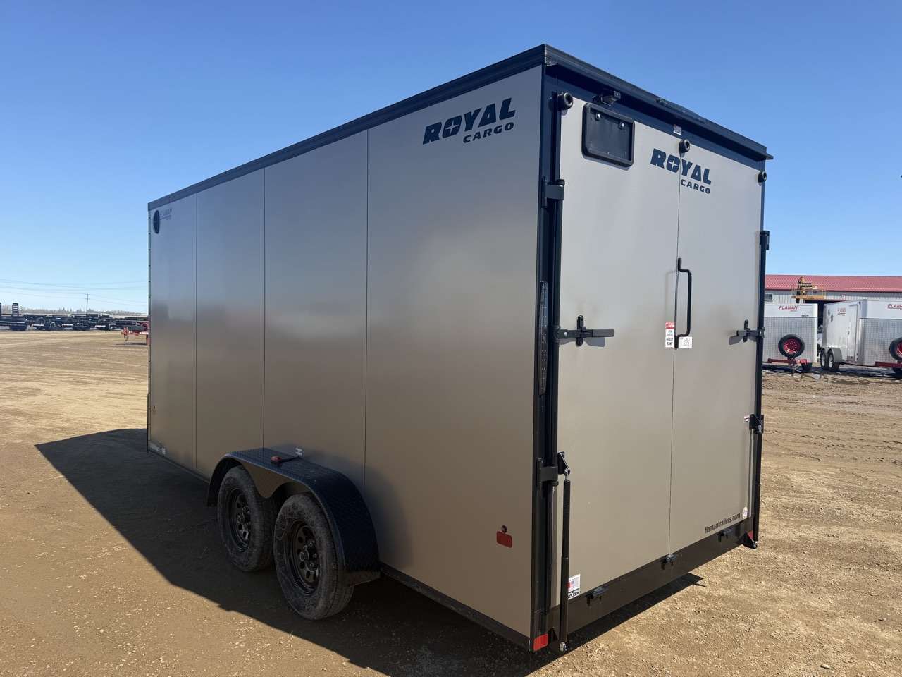 2026 Royal LCH 7' x 16' + V-Nose Cargo Trailer