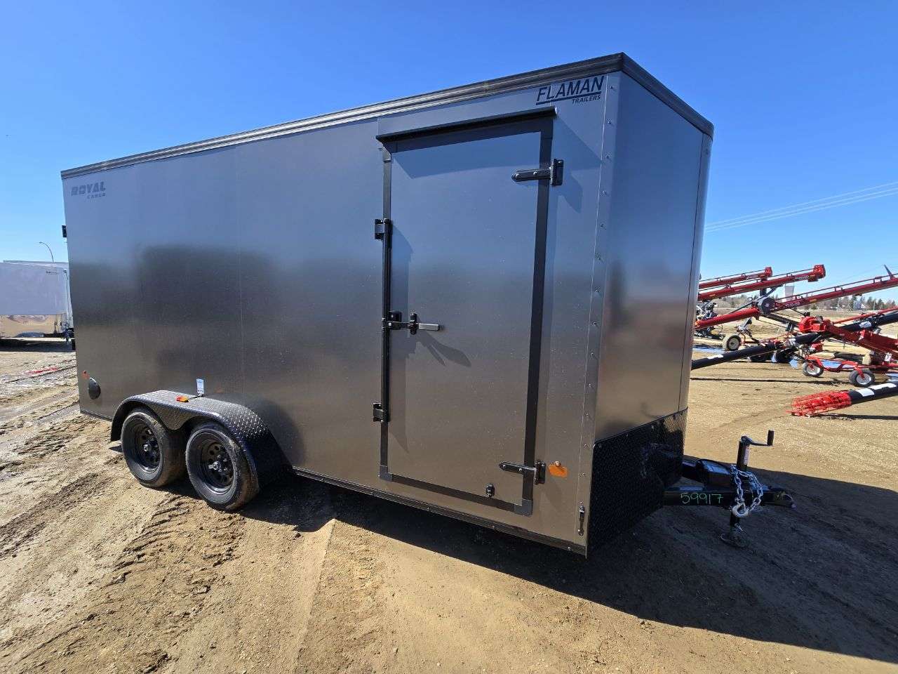2026 Royal LCH 7' x 16' + V-Nose Cargo Trailer