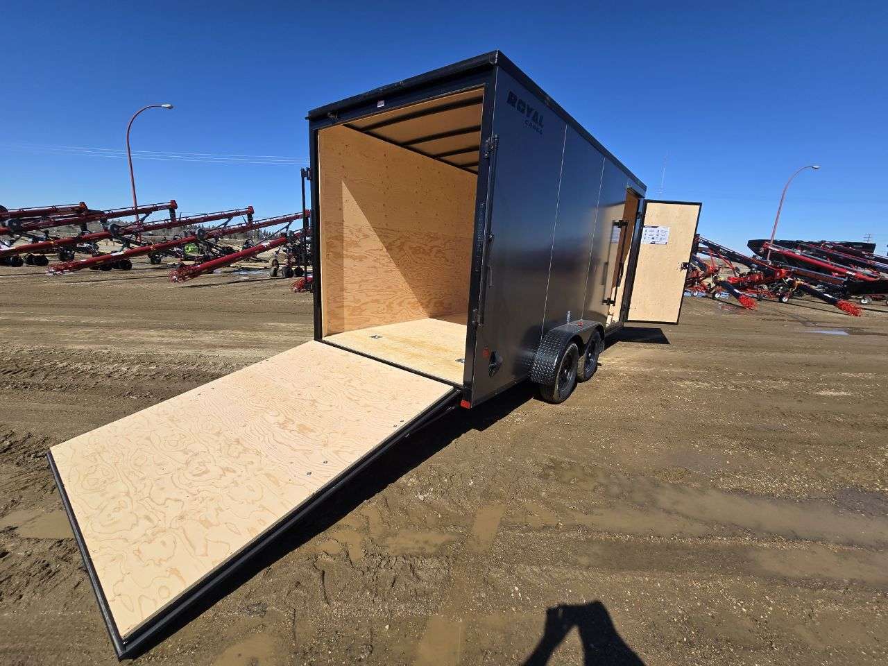 2026 Royal LCH 7' x 16' + V-Nose Cargo Trailer