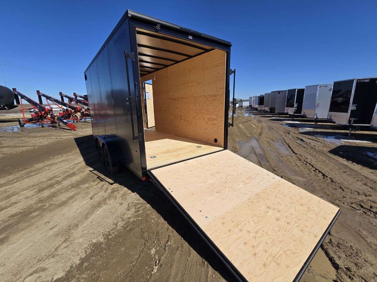 2026 Royal LCH 7' x 16' + V-Nose Cargo Trailer