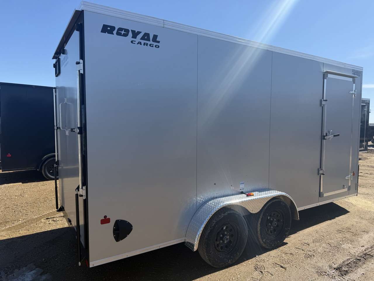 2026 Royal LCH 7' x 16' + V-Nose Cargo Trailer