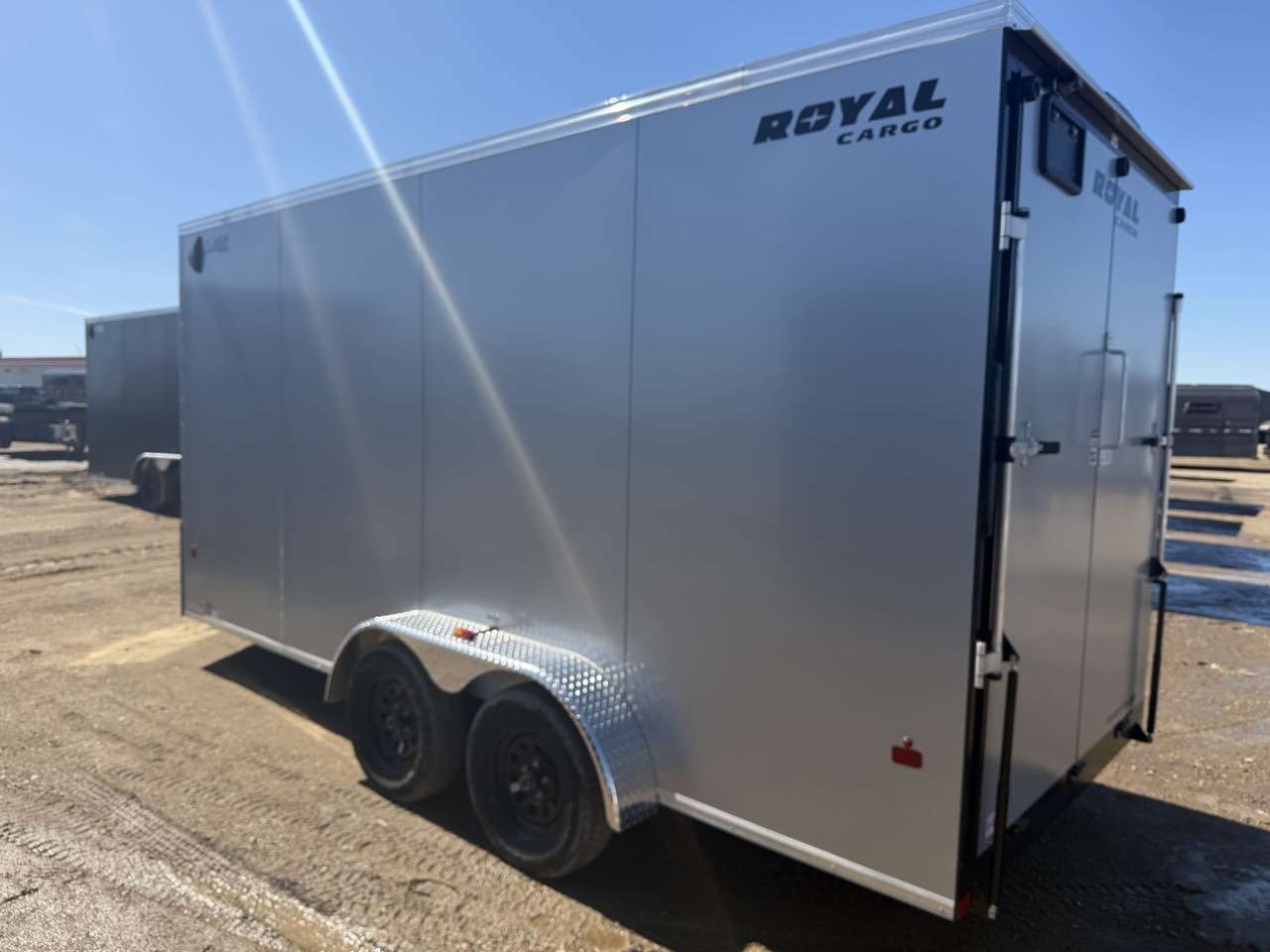 2026 Royal LCH 7' x 16' + V-Nose Cargo Trailer