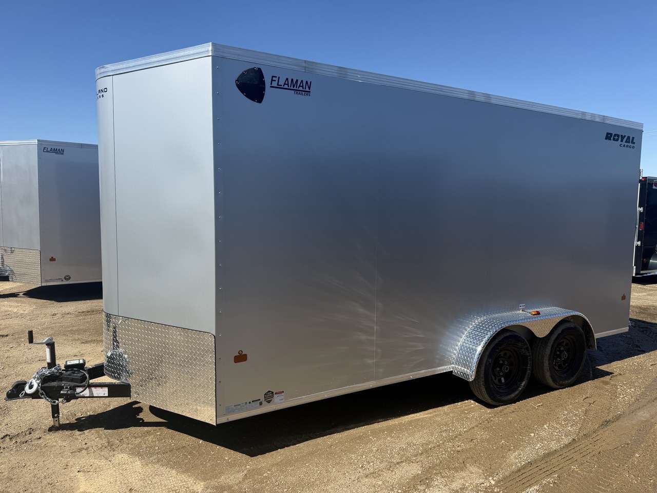 2026 Royal LCH 7' x 16' + V-Nose Cargo Trailer
