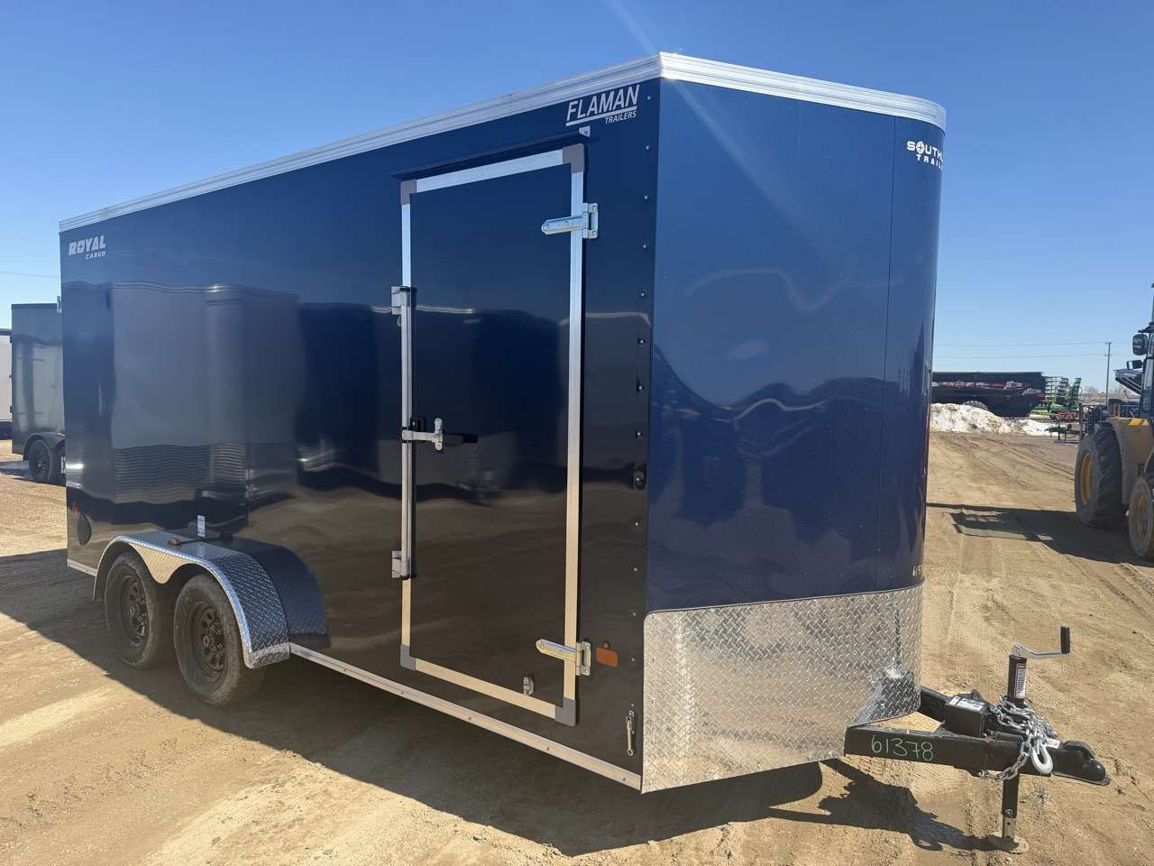 2026 Royal LCH 7' x 16' + V-Nose Cargo Trailer