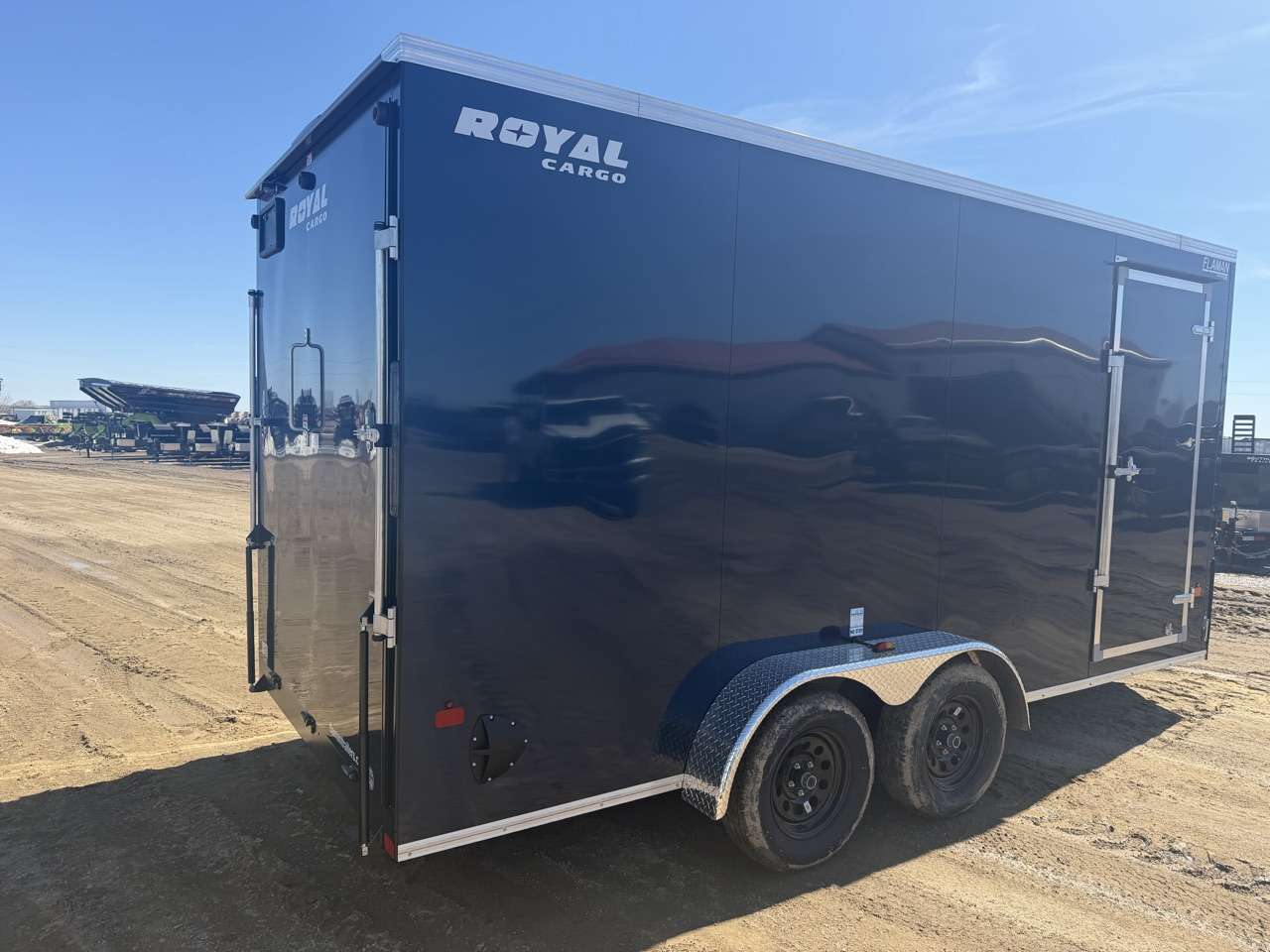 2026 Royal LCH 7' x 16' + V-Nose Cargo Trailer