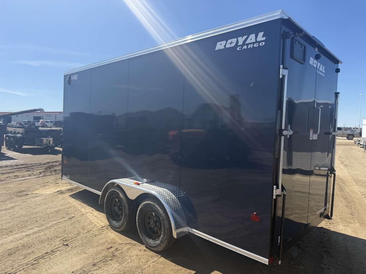 2026 Royal LCH 7' x 16' + V-Nose Cargo Trailer