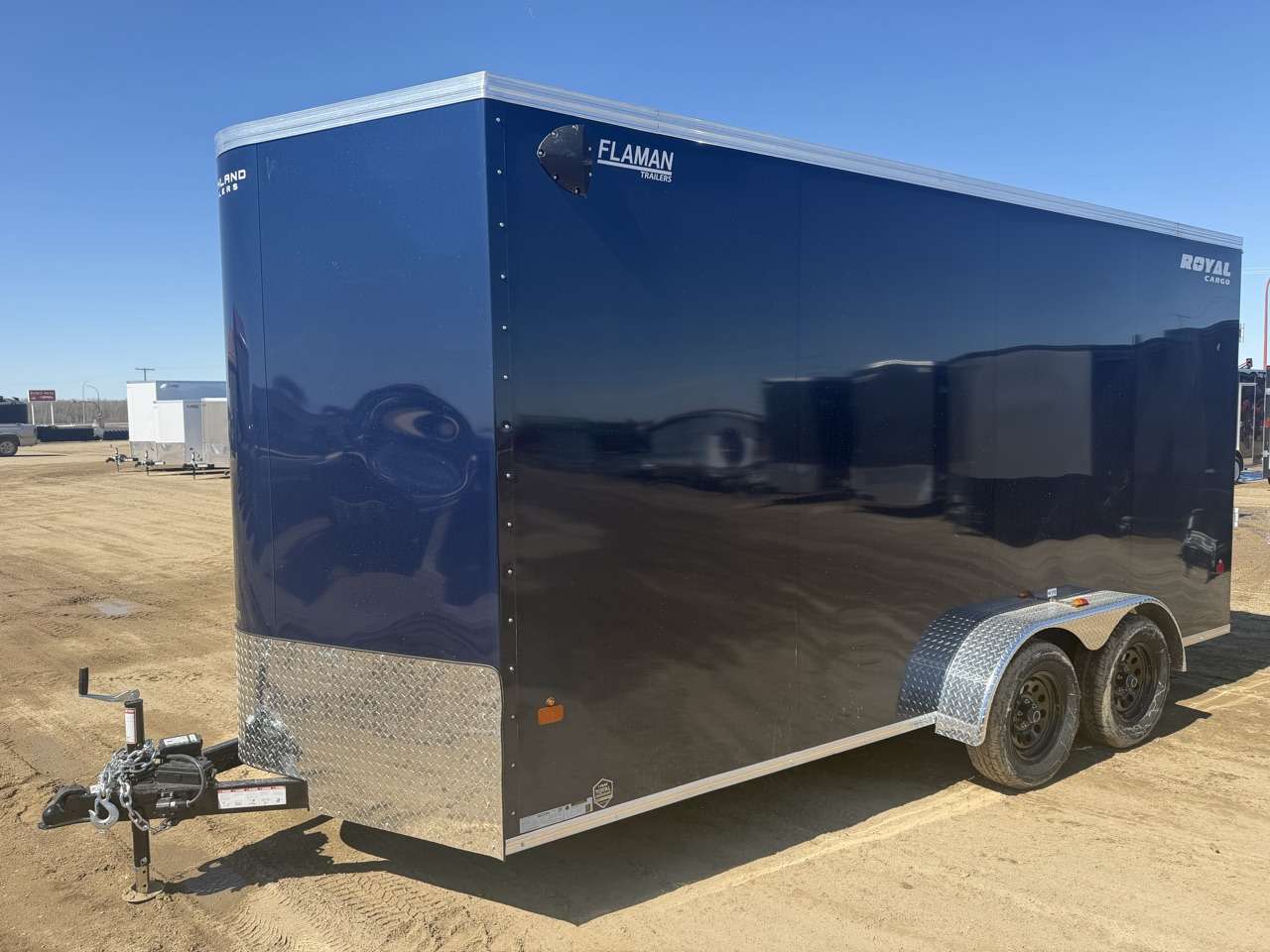 2026 Royal LCH 7' x 16' + V-Nose Cargo Trailer