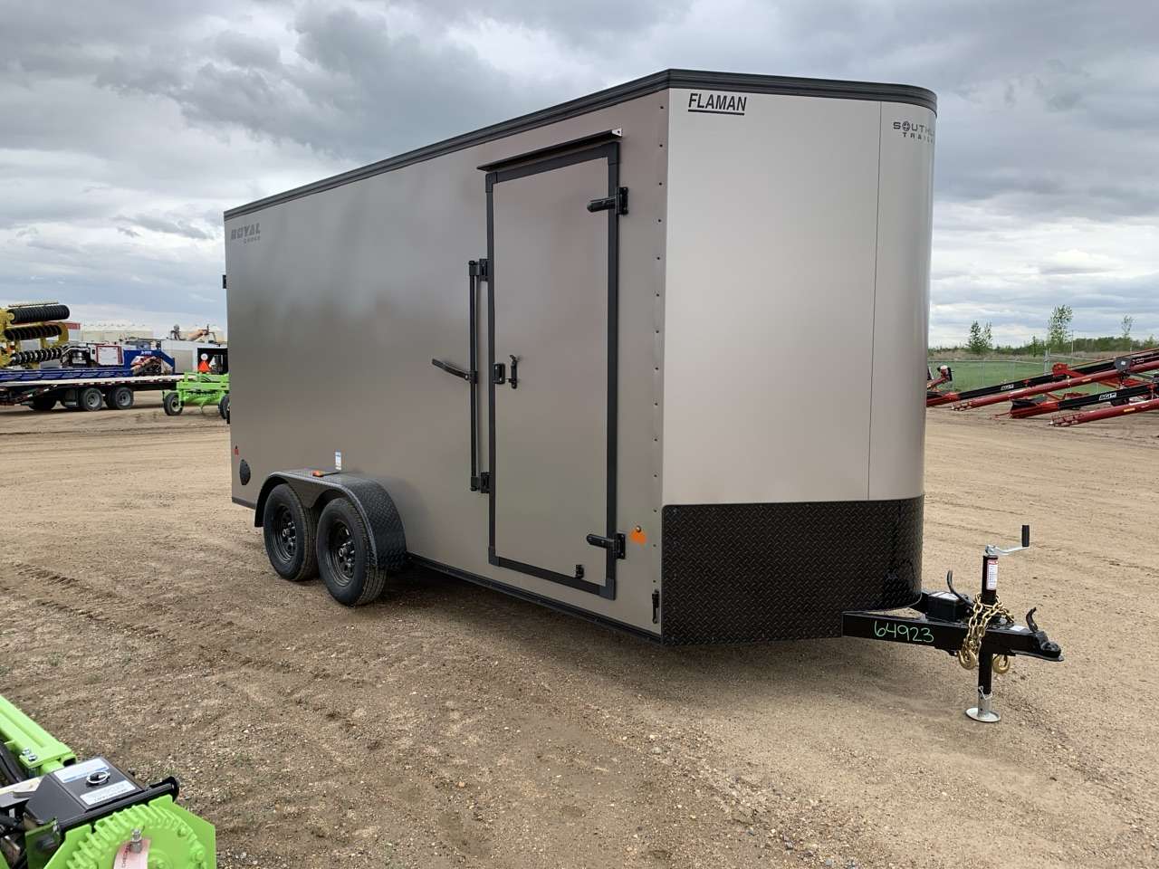 2026 Royal LCH 7' x 16' + V-Nose Cargo Trailer