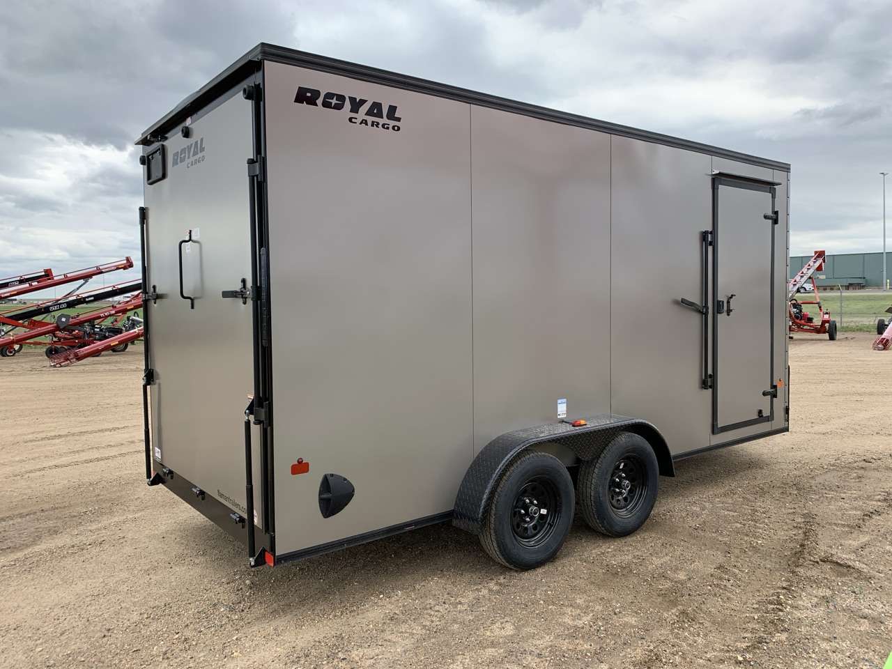 2026 Royal LCH 7' x 16' + V-Nose Cargo Trailer