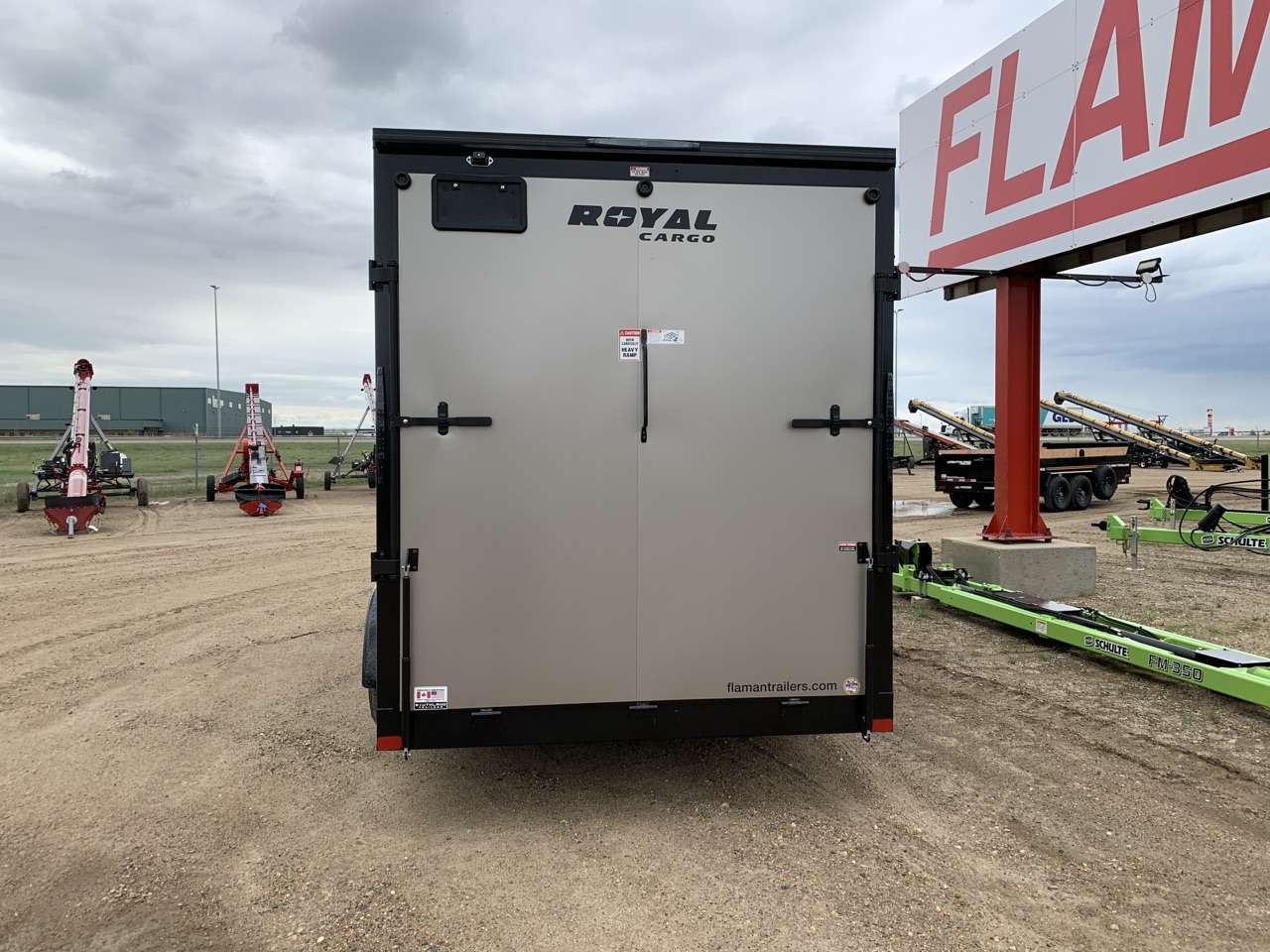 2026 Royal LCH 7' x 16' + V-Nose Cargo Trailer