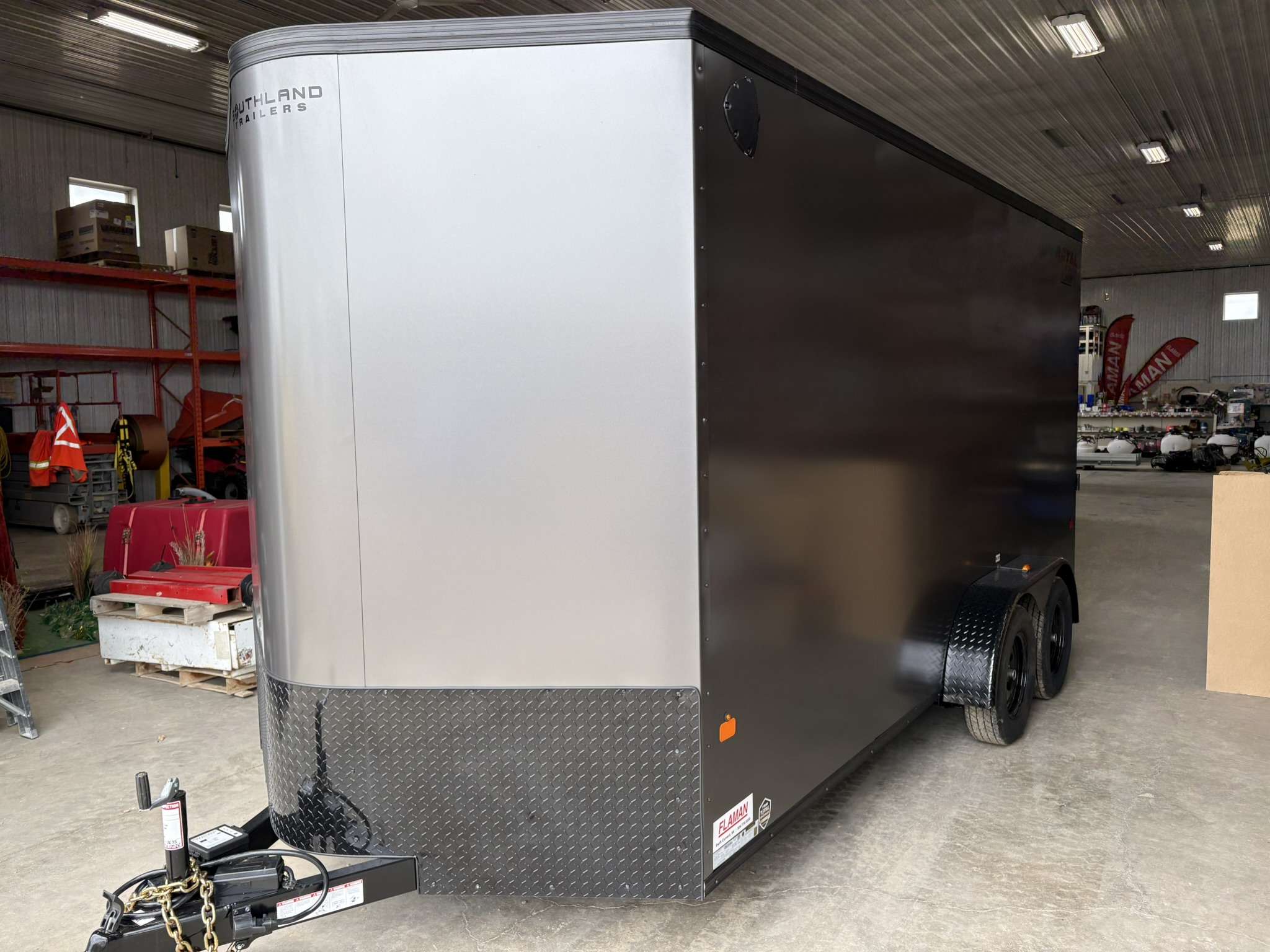 2026 Royal LCH 7' x 16' + V-Nose Cargo Trailer