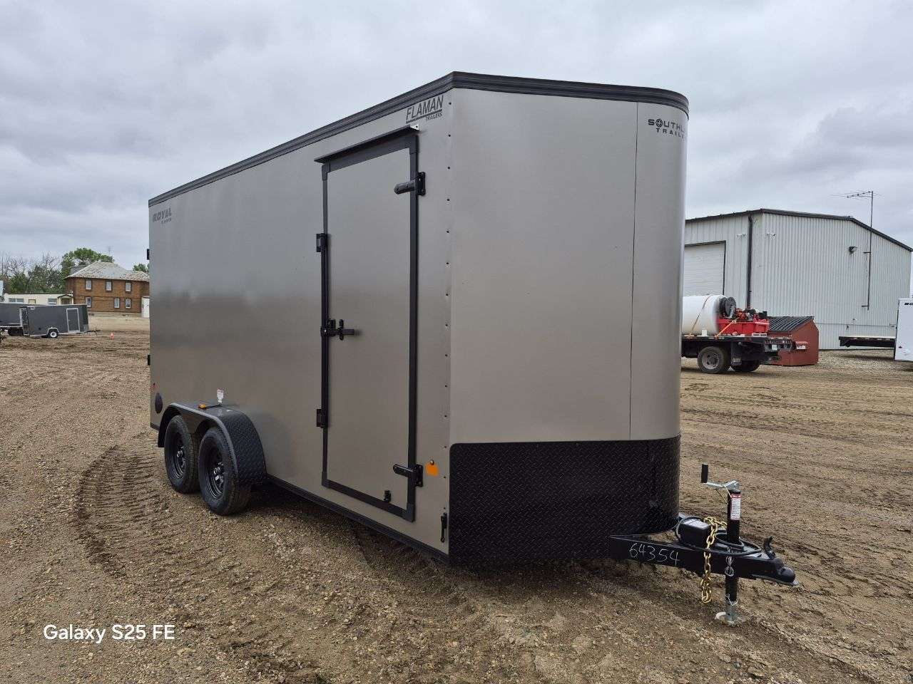 2026 Royal LCH 7' x 16' + V-Nose Cargo Trailer