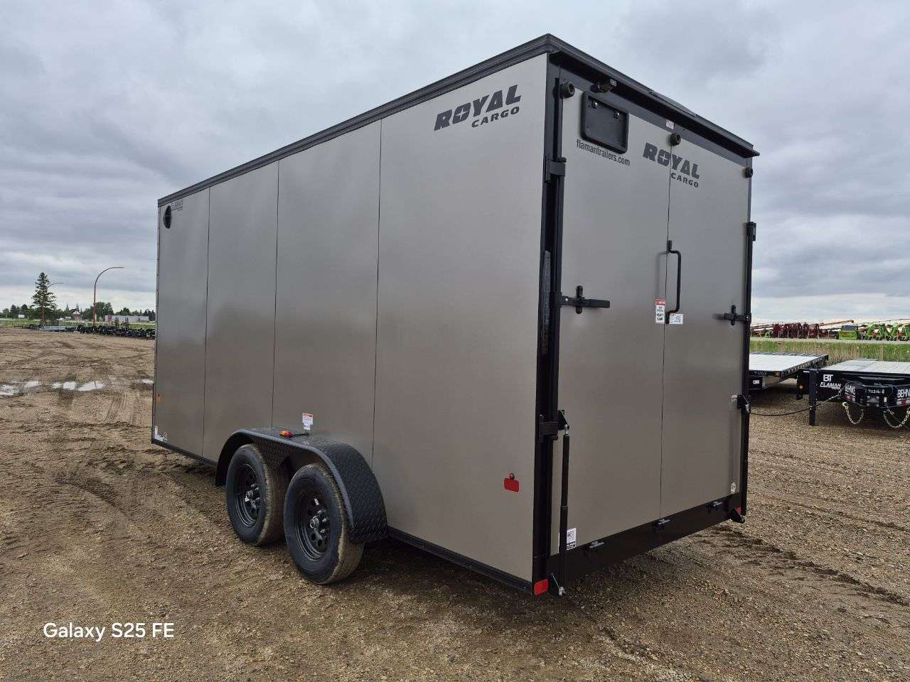 2026 Royal LCH 7' x 16' + V-Nose Cargo Trailer