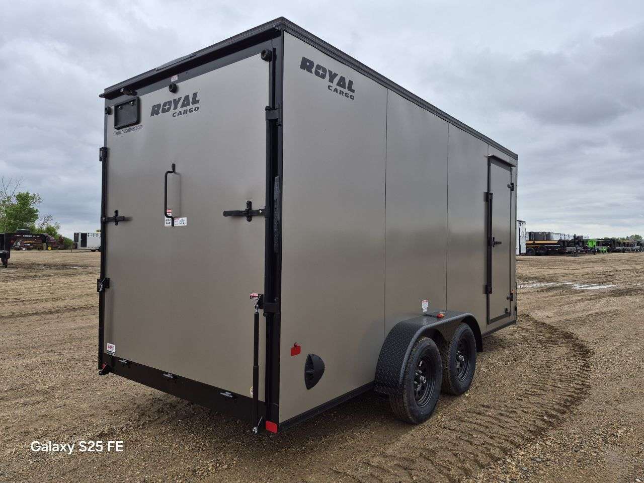 2026 Royal LCH 7' x 16' + V-Nose Cargo Trailer