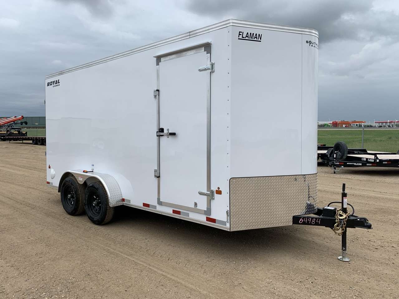 2026 Royal LCH 7' x 16' + V-Nose Cargo Trailer