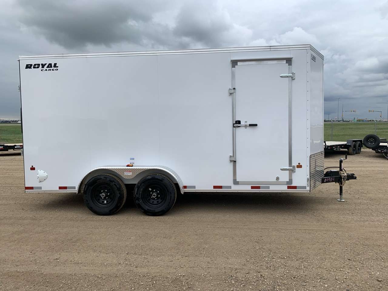 2026 Royal LCH 7' x 16' + V-Nose Cargo Trailer