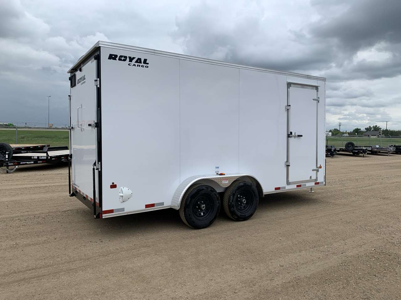 2026 Royal LCH 7' x 16' + V-Nose Cargo Trailer