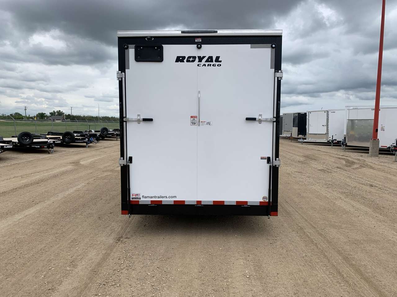 2026 Royal LCH 7' x 16' + V-Nose Cargo Trailer