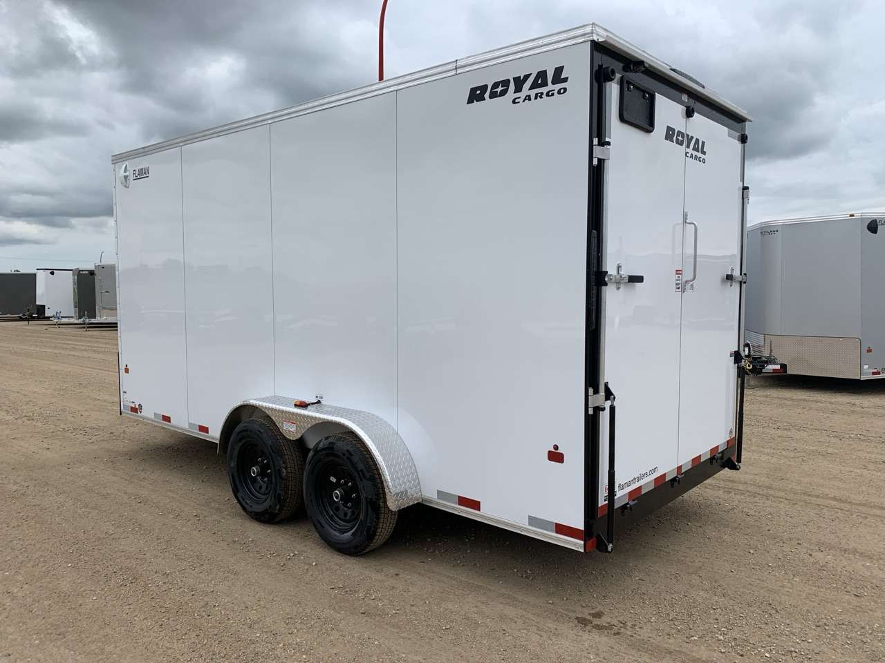 2026 Royal LCH 7' x 16' + V-Nose Cargo Trailer