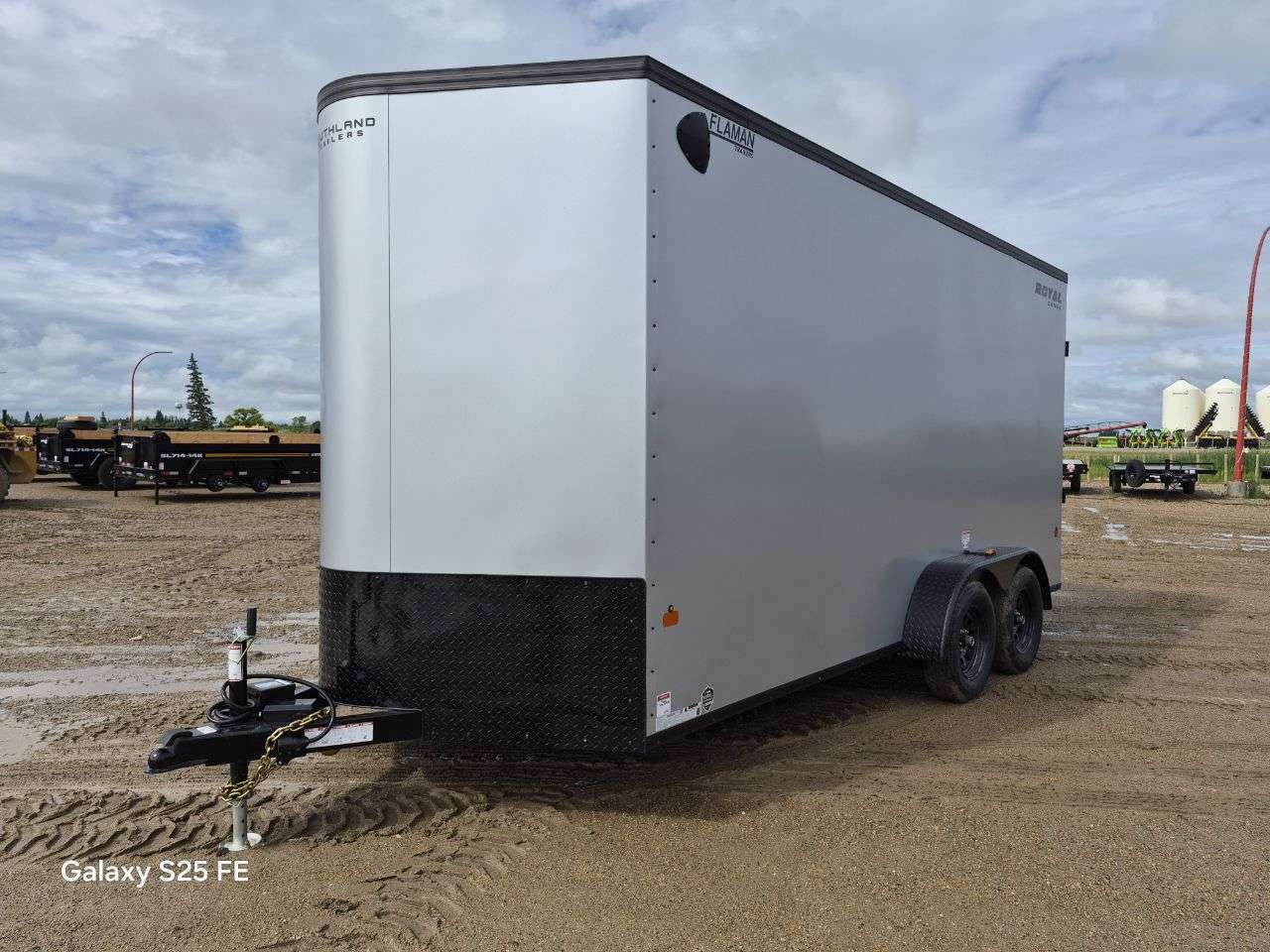 2026 Royal LCH 7' x 16' + V-Nose Cargo Trailer