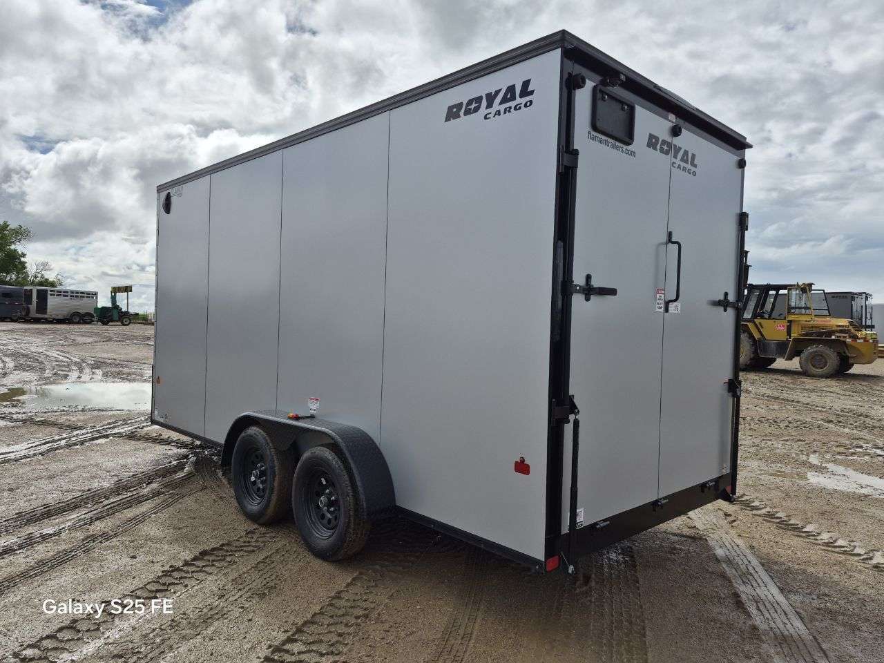 2026 Royal LCH 7' x 16' + V-Nose Cargo Trailer