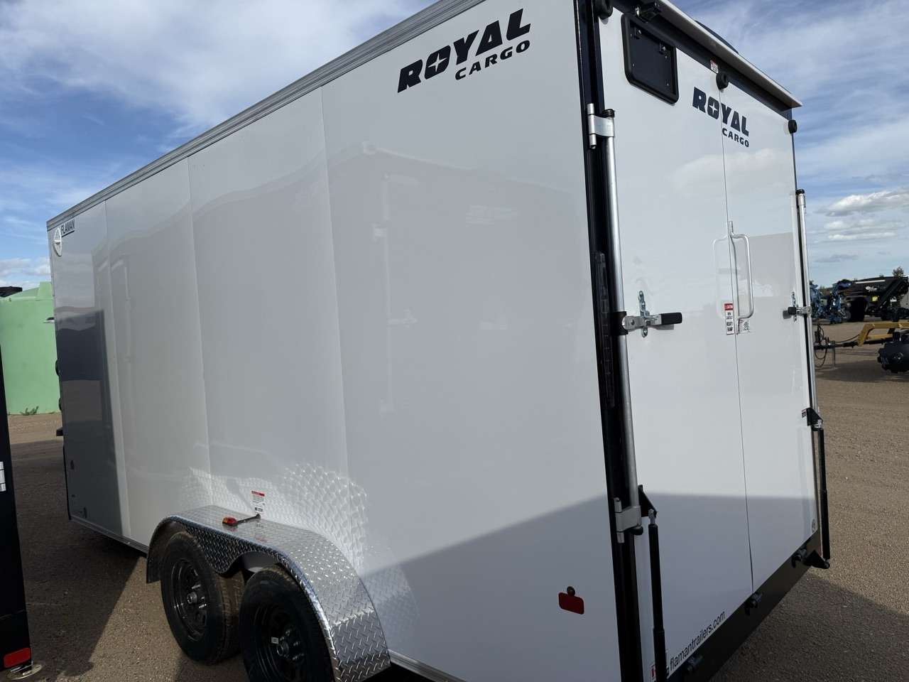 2026 Royal LCH 7' x 16' + V-Nose Cargo Trailer