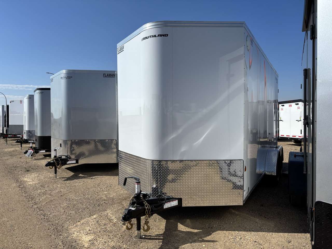 2026 Royal LCH 7' x 16' + V-Nose Cargo Trailer