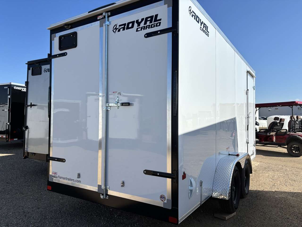 2026 Royal LCH 7' x 16' + V-Nose Cargo Trailer
