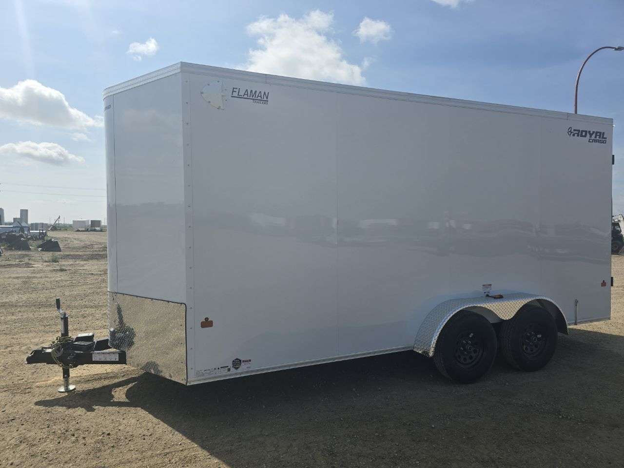 2026 Royal LCH 7' x 16' + V-Nose Cargo Trailer