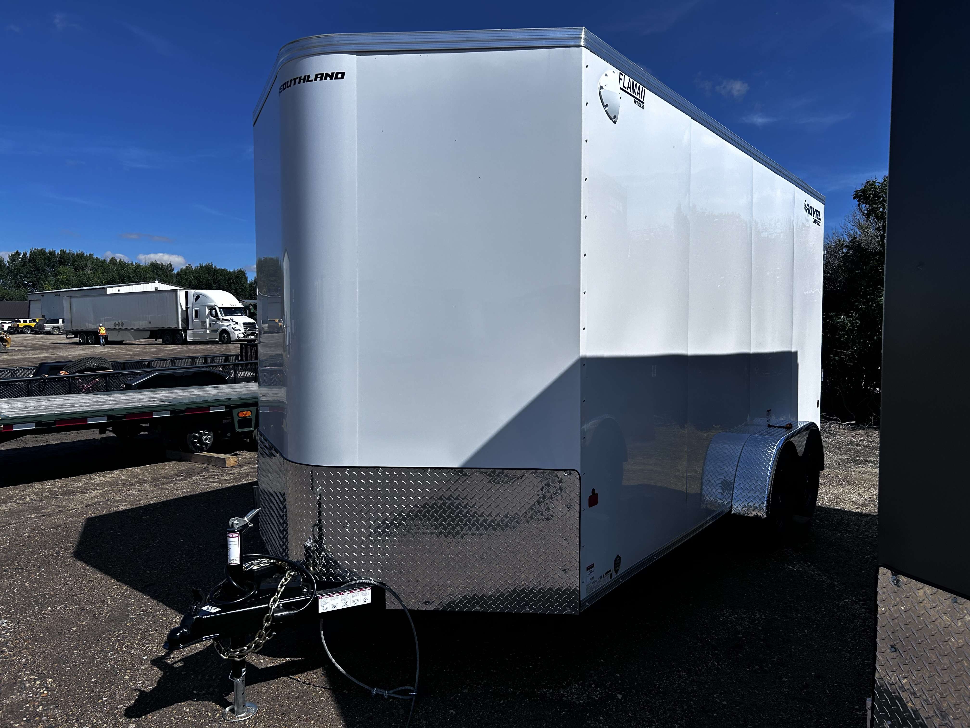 2026 Royal LCH 7' x 16' + V-Nose Cargo Trailer