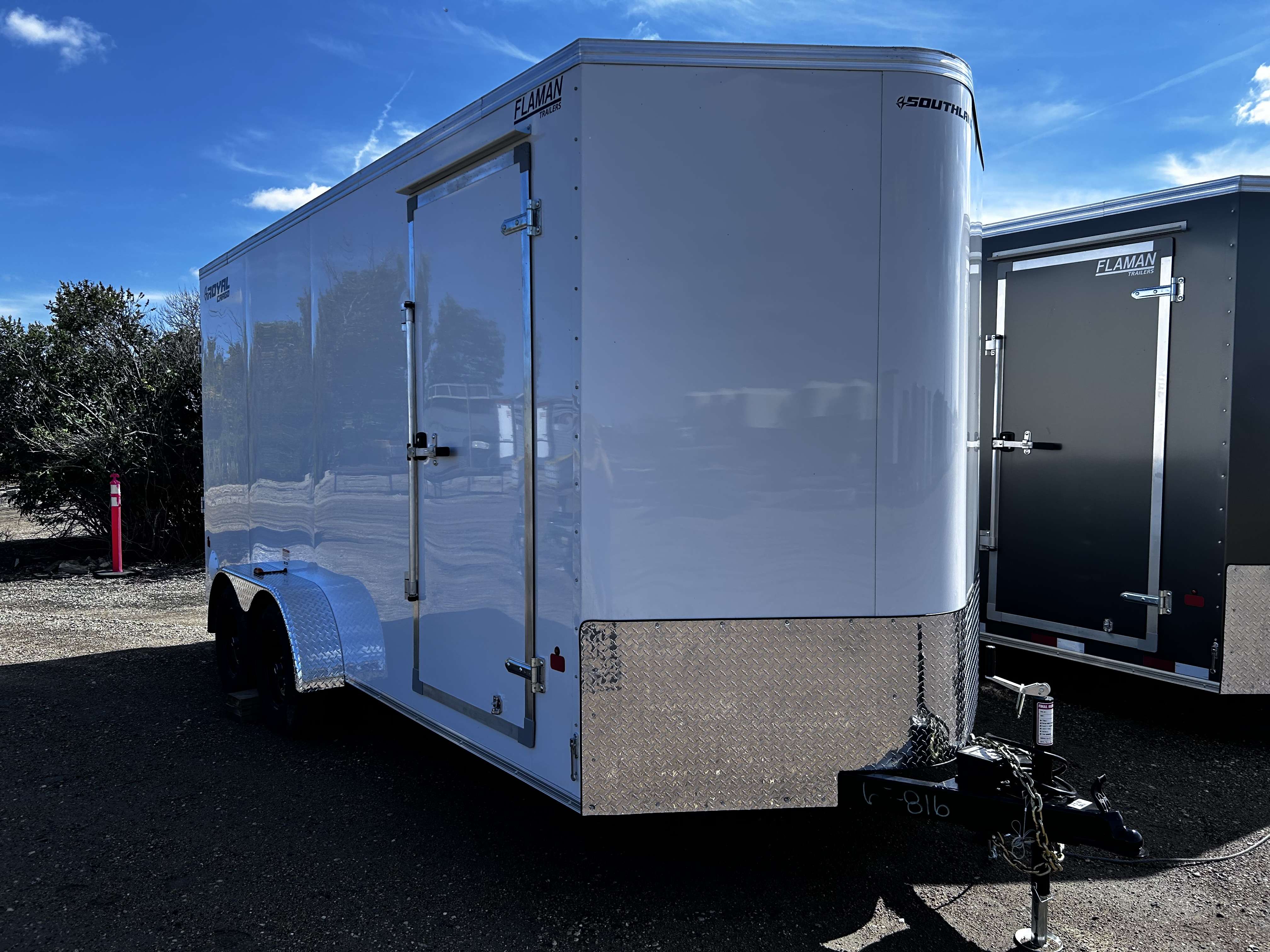 2026 Royal LCH 7' x 16' + V-Nose Cargo Trailer