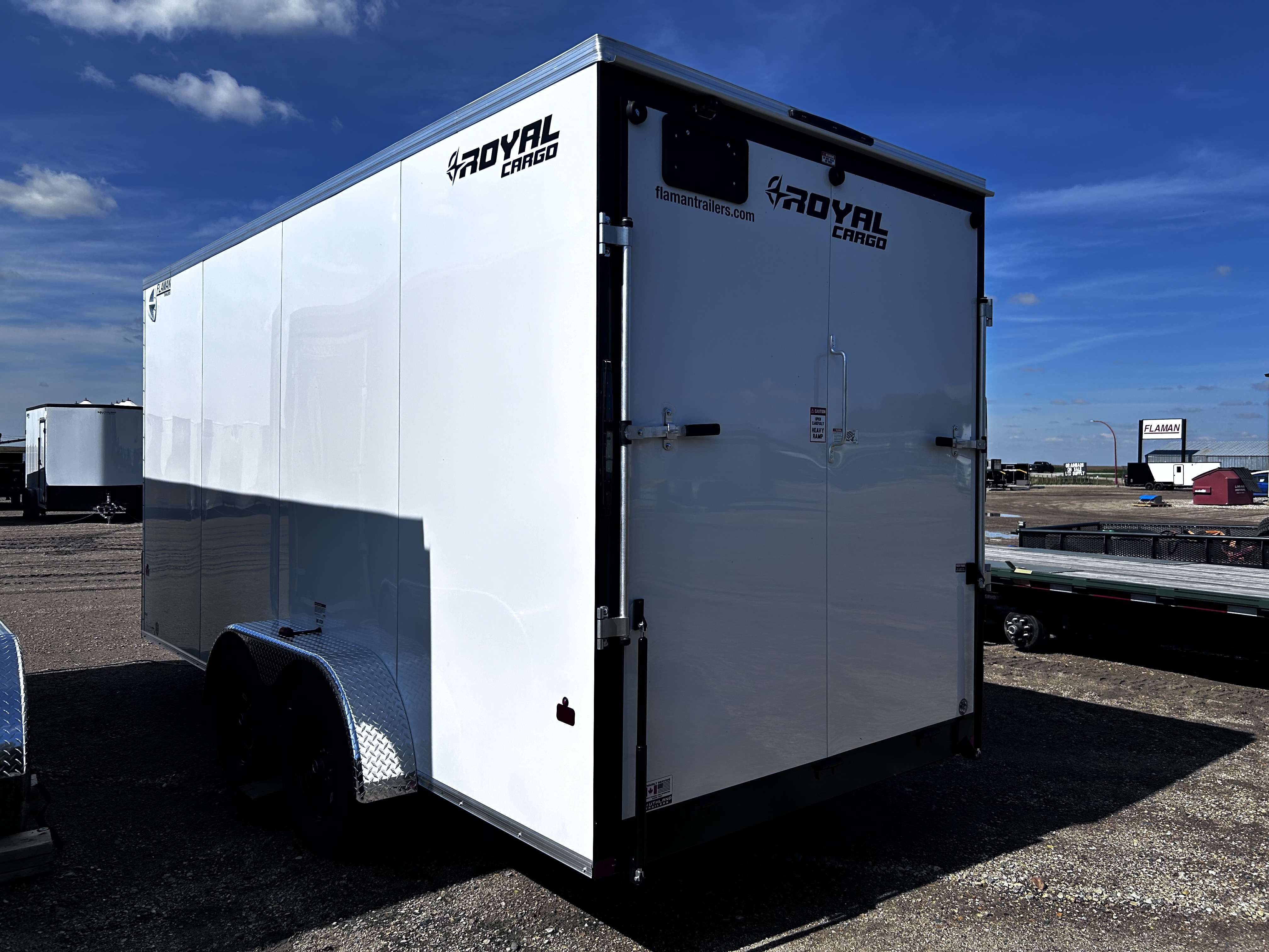 2026 Royal LCH 7' x 16' + V-Nose Cargo Trailer