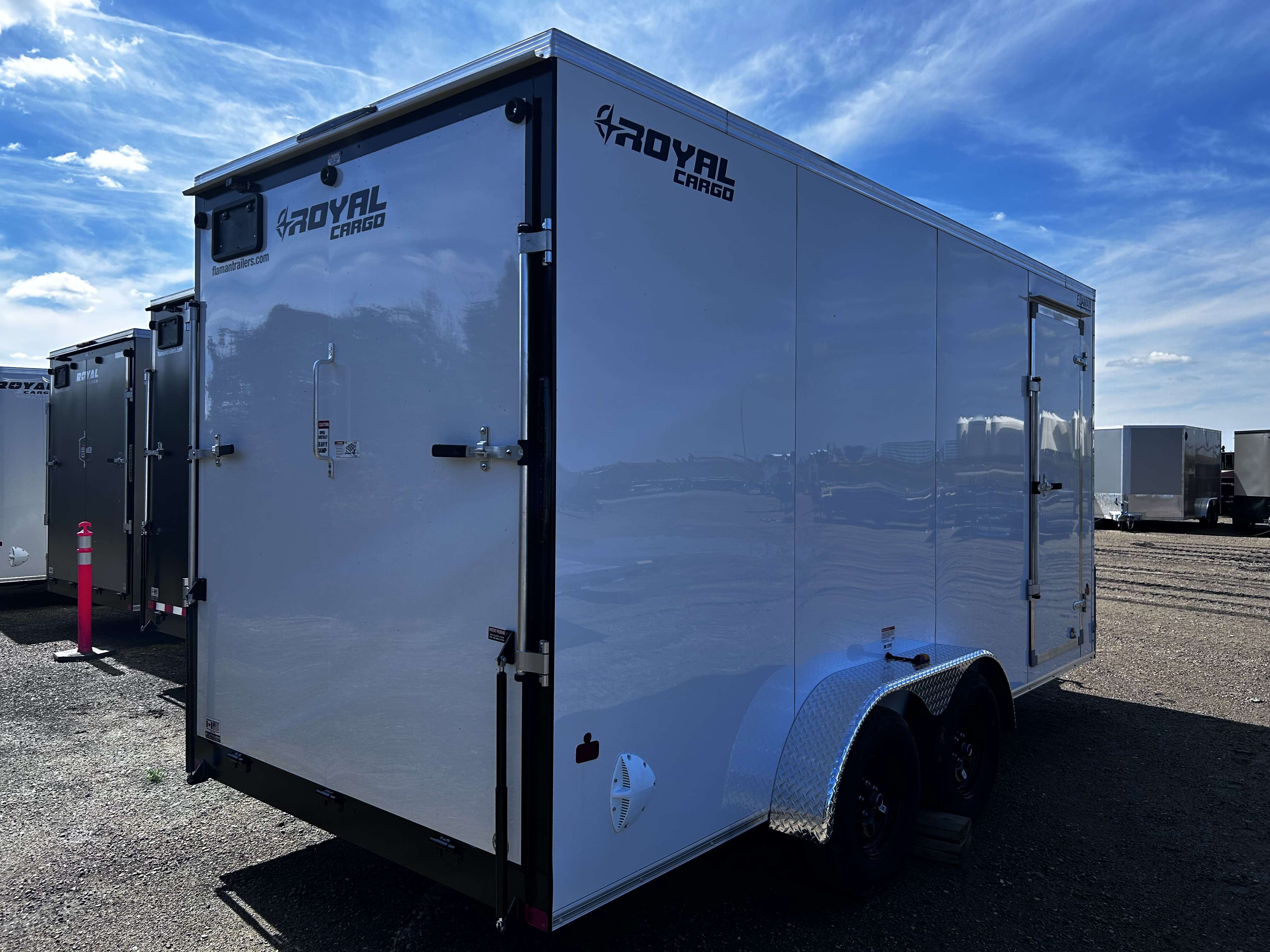 2026 Royal LCH 7' x 16' + V-Nose Cargo Trailer